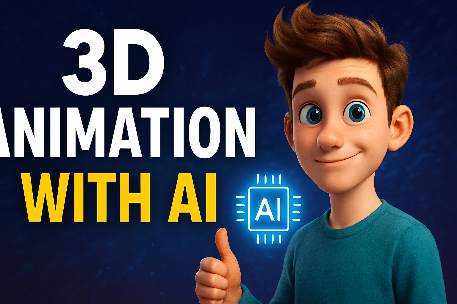 3D Animation with AI